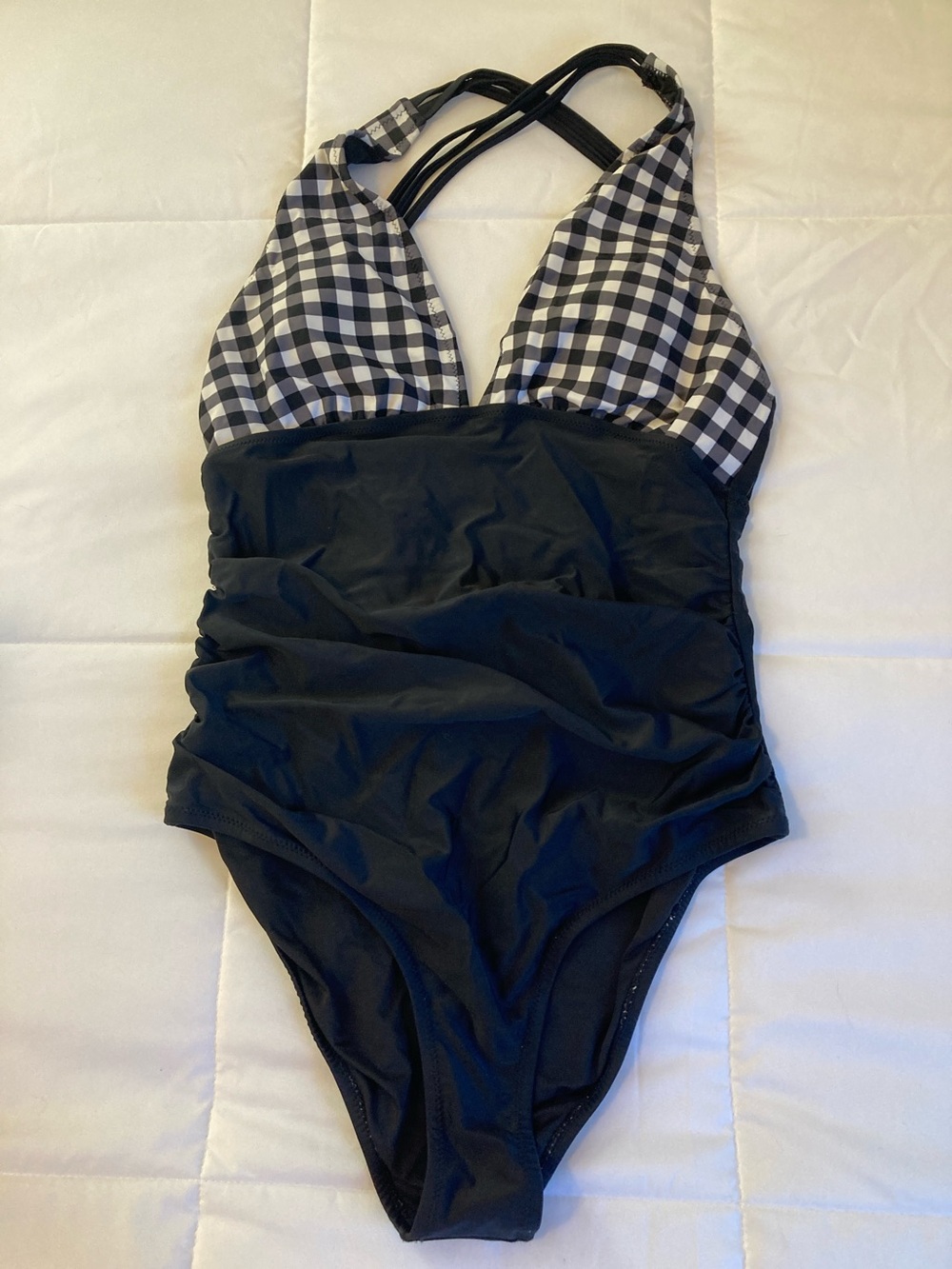 One piece swimsuit. Size small.